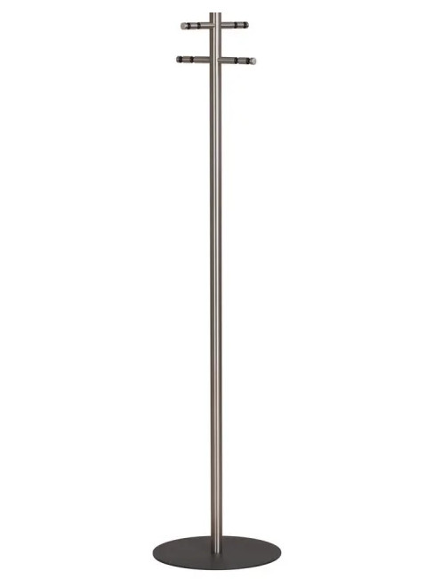 Standgarderobe SN-G1 mit Stahlfuß schwarz beschichtet