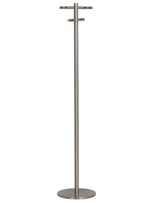 Standgarderobe SN-G1 mit Stahlfuß mit Edelstahlabdeckung