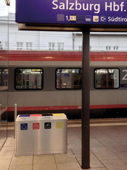 SN-274 Abfalltrensystem mit 4 Fraktionen