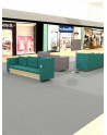 LEGATO 3-seater Sofabench landscape with USB service module