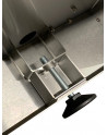 Adjustable Foot for Litter Separation System with frame also for retrofit